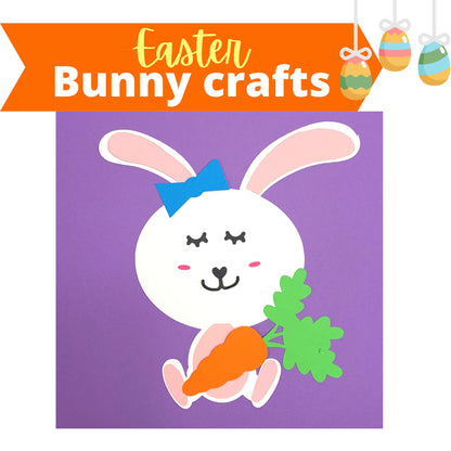 DIY EASTER Bunny Craft Kit| Easter craft Kit| Easter Chick craft| Easter Kids Craft| Paper craft kit| Easter activity for kids | Spring DIY