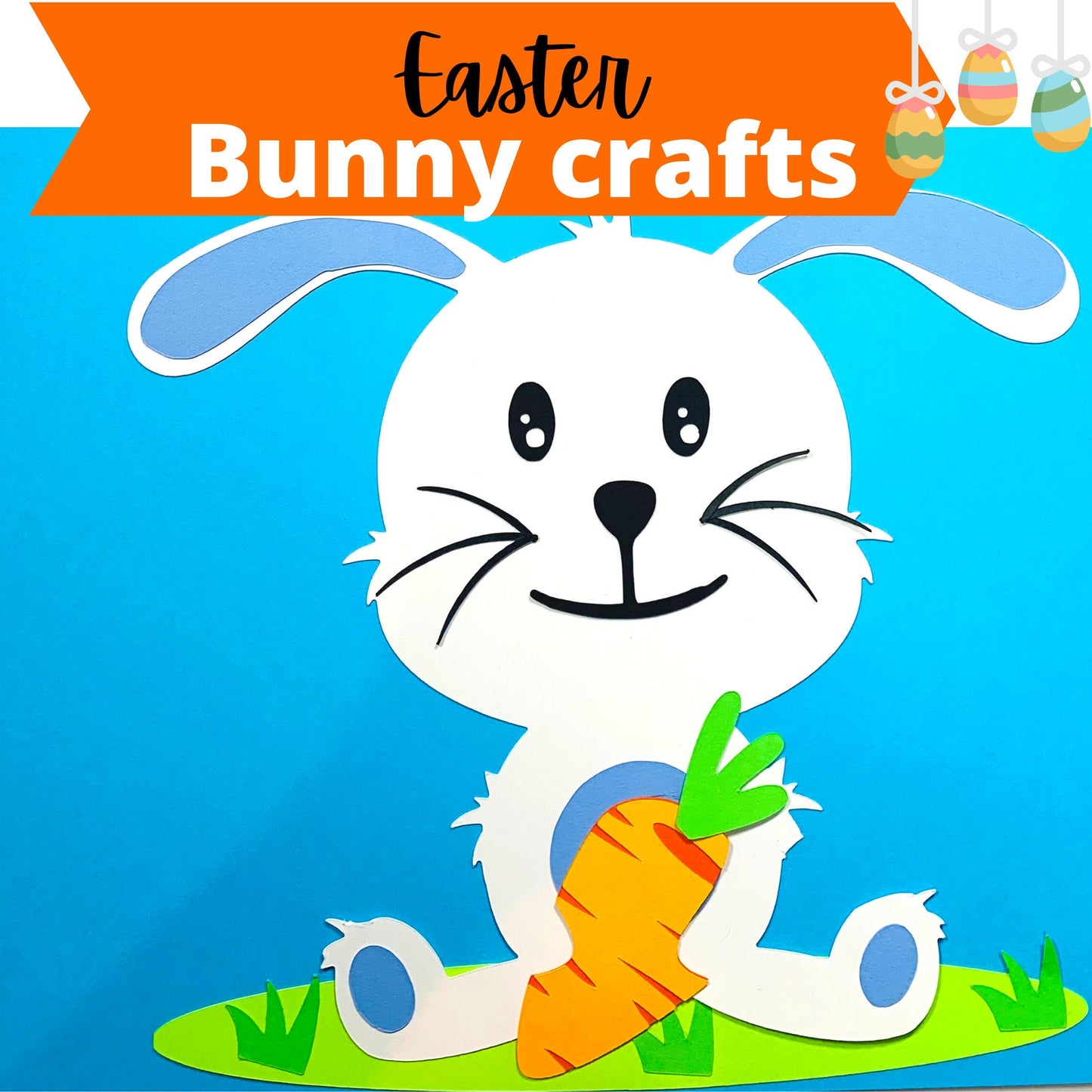 DIY EASTER Bunny Craft Kit| Easter craft Kit| Easter Chick craft| Easter Kids Craft| Paper craft kit| Easter activity for kids | Spring DIY