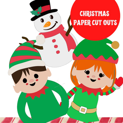 CHRISTMAS ACTIVITY Bundle pack| Holiday Activities for kids| Christmas gift box for Kids| DIY kit for Toddlers| paper crafts