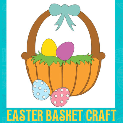 EASTER BASKET CRAFT| Paper Basket Craft kit