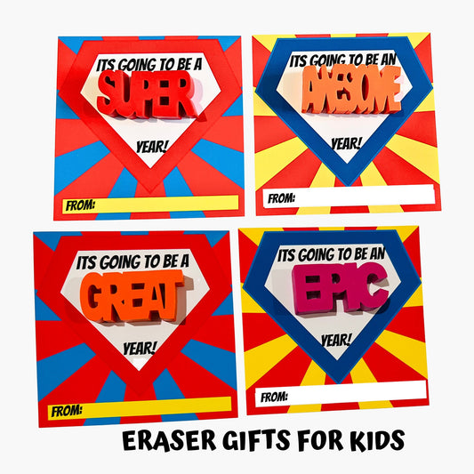 ERASER Gifts For Kids| Back to school Student Gifts! Welcome Back To School gifts