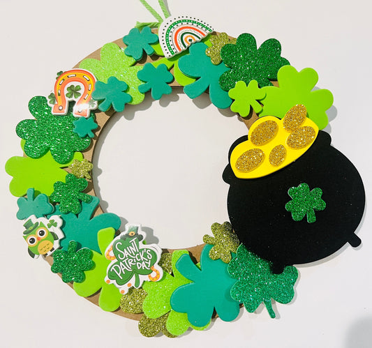 ST. Patrick's Day Wreath Kit