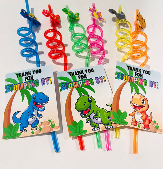 DINOSAUR BIRTHDAY Party Favors|