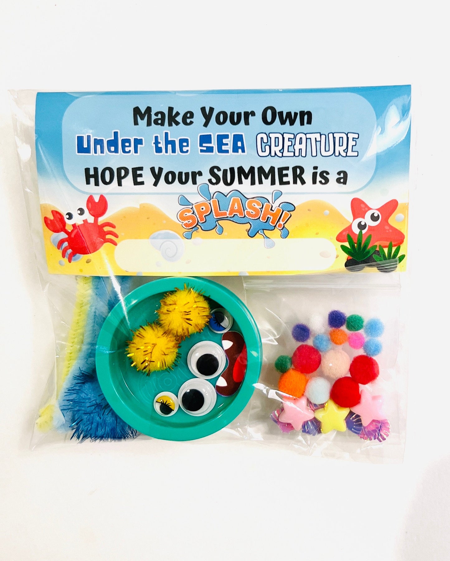 Playdoh Summer Favors/ End of School year Favors/Last day of school gifts/Kindergarten-Preschool Graduation