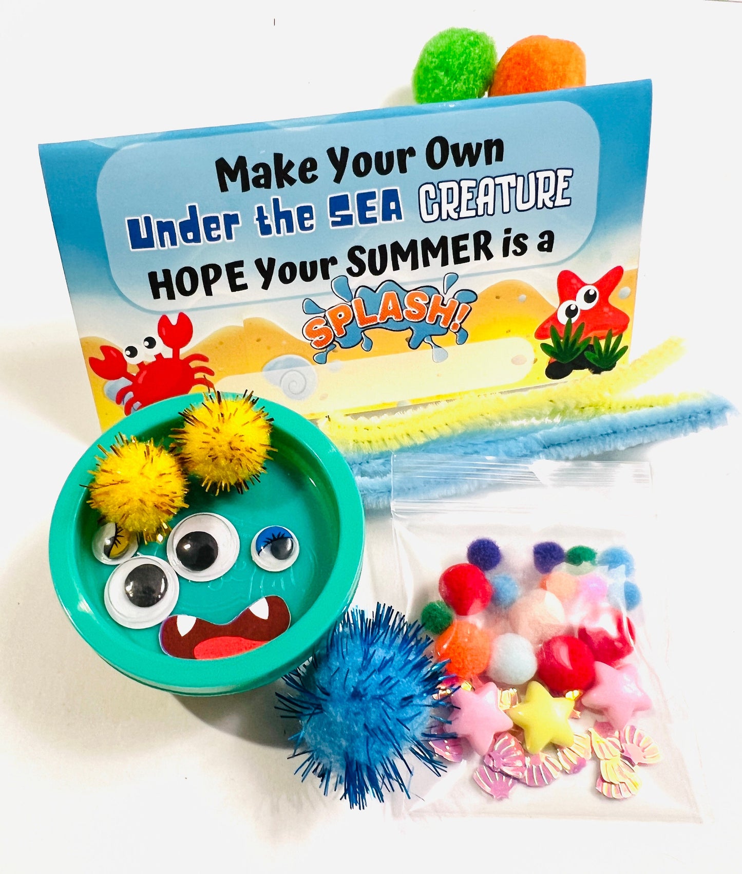 Playdoh Summer Favors/ End of School year Favors/Last day of school gifts/Kindergarten-Preschool Graduation