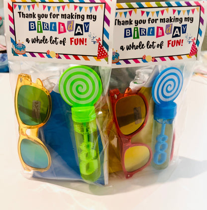 Pool Party Favors/Summer Birthday Party Favors/ Beach Theme party gifts